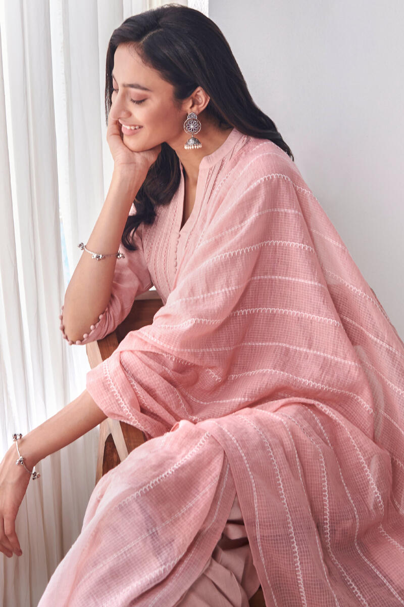 Kashida Zoya Handloom Kurta