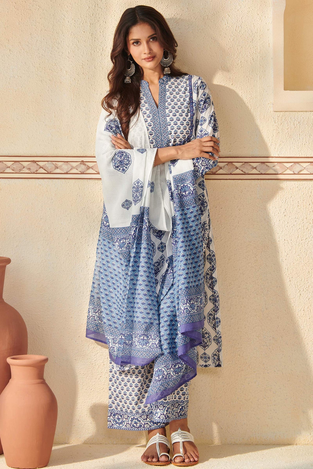 Neelofar Maisha Sanganeri Kurta
