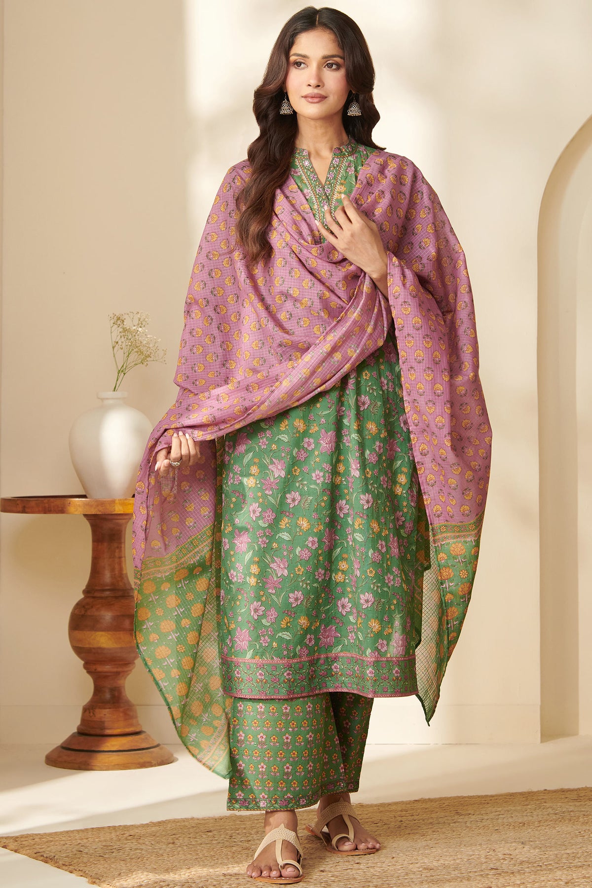 Gauhar Azaira Sanganeri Kurta