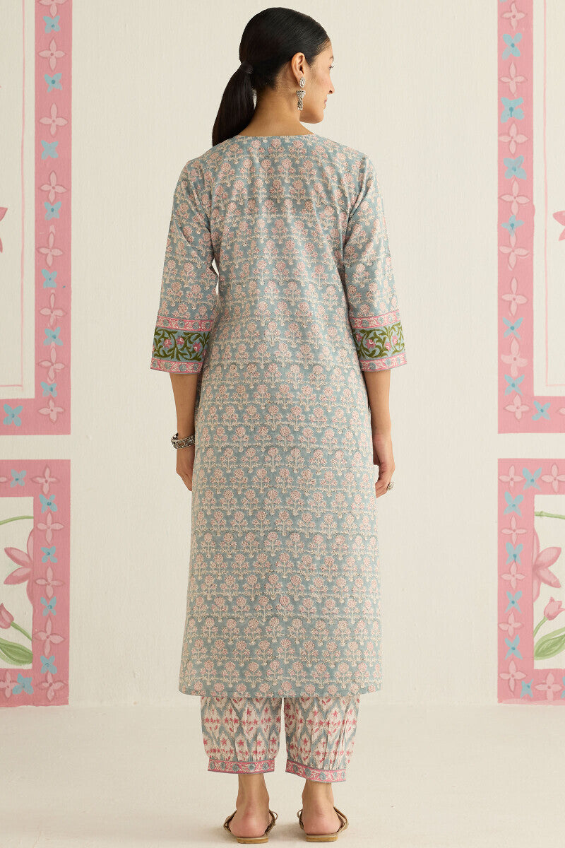 Gulraiz Feroza Sanganeri Kurta