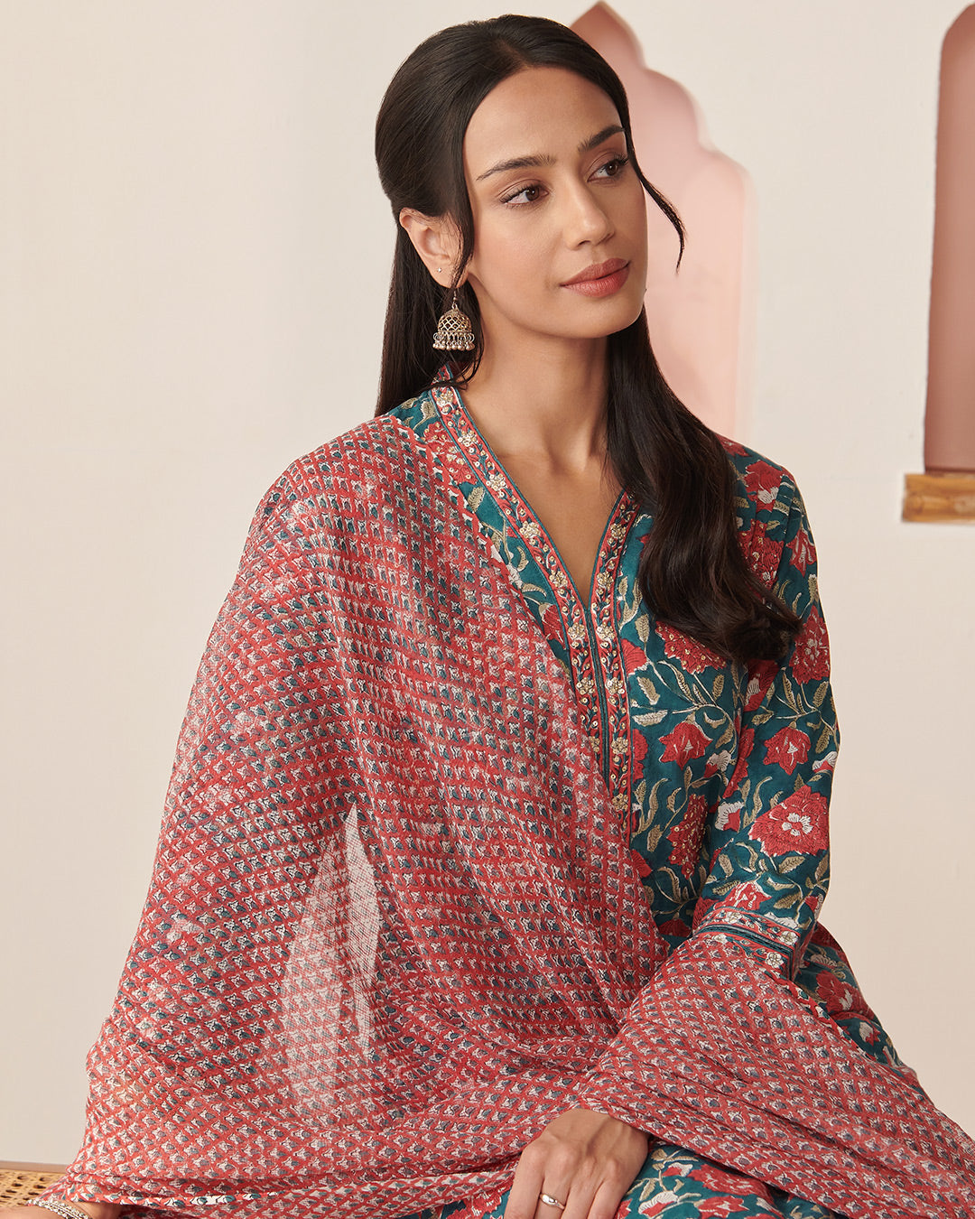 Zahira Farah Sanganeri Kurta