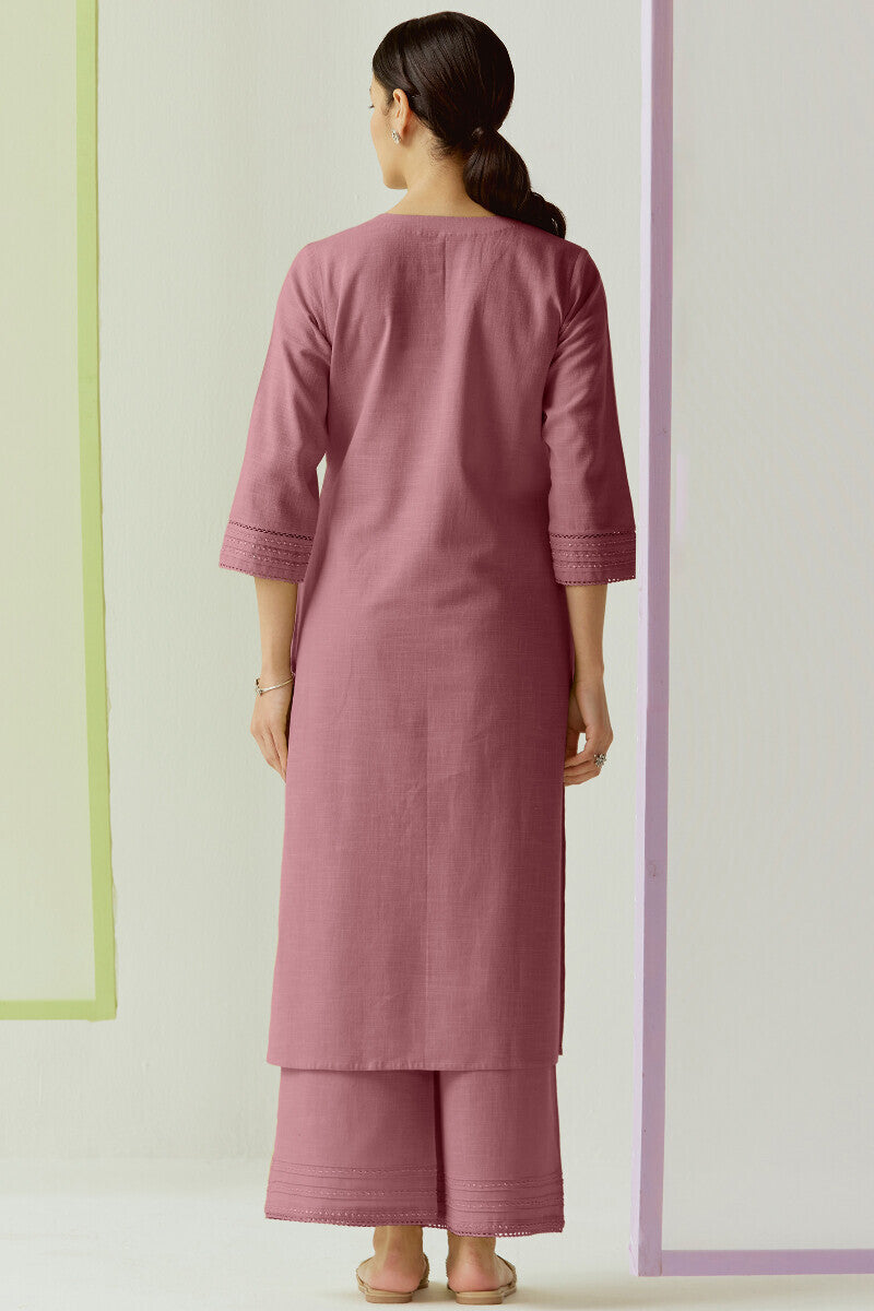 Roza Zara Mauve Kurta