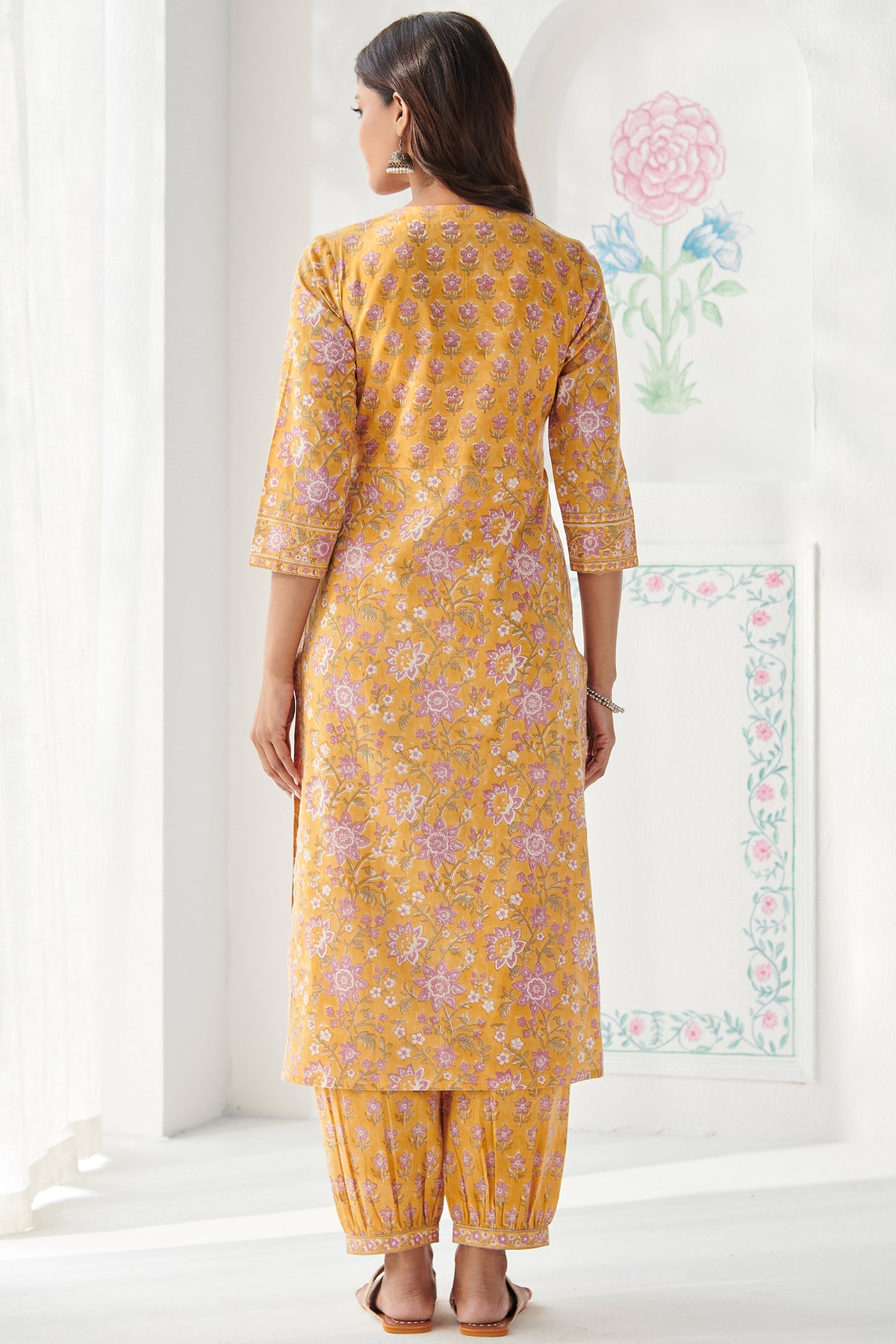 Gulbahar Azma Sanganeri Kurta