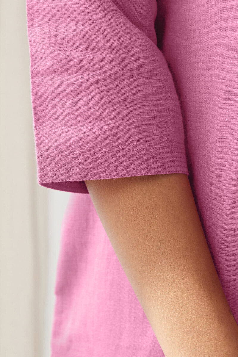Roza Seher Flamingo Pink Kurta