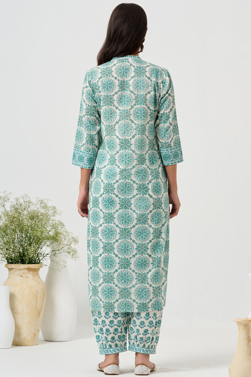 Neelofar Rasia Sanganeri Kurta
