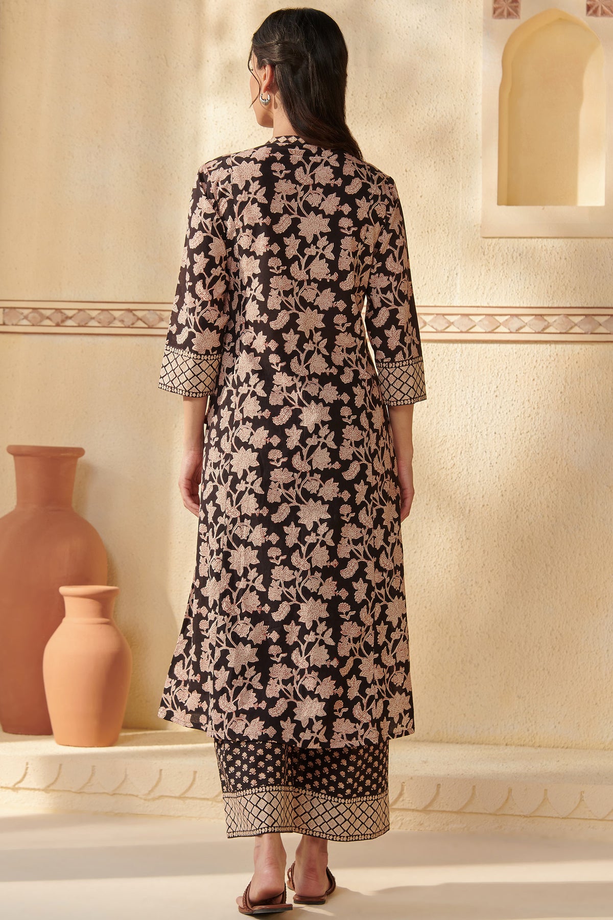 Sehra Jahan Bagru Kurta
