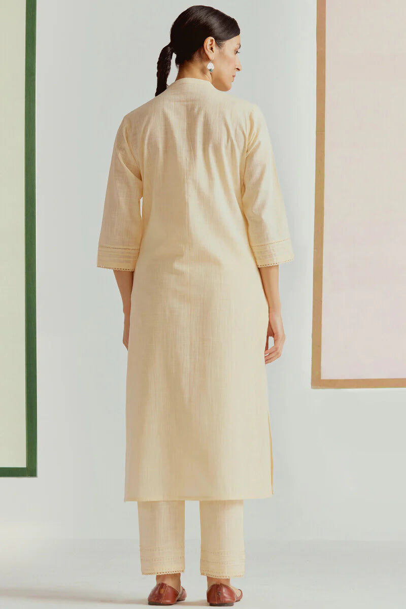 Surplus: Roza Zara Cream Kurta