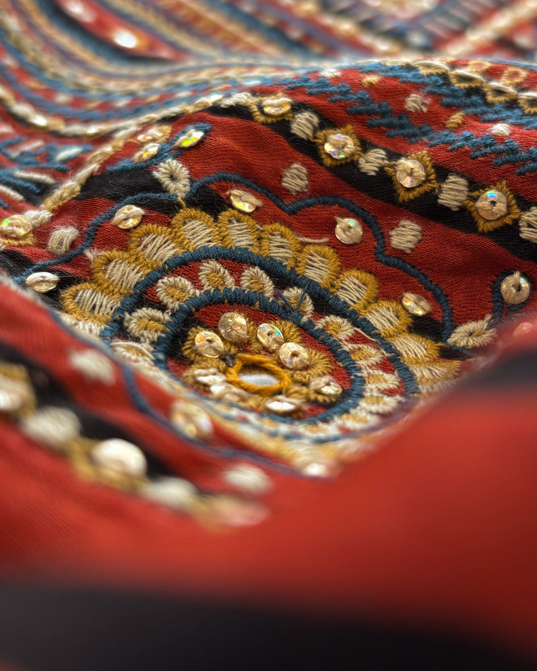Roshanara Rahida Bagru Kurta