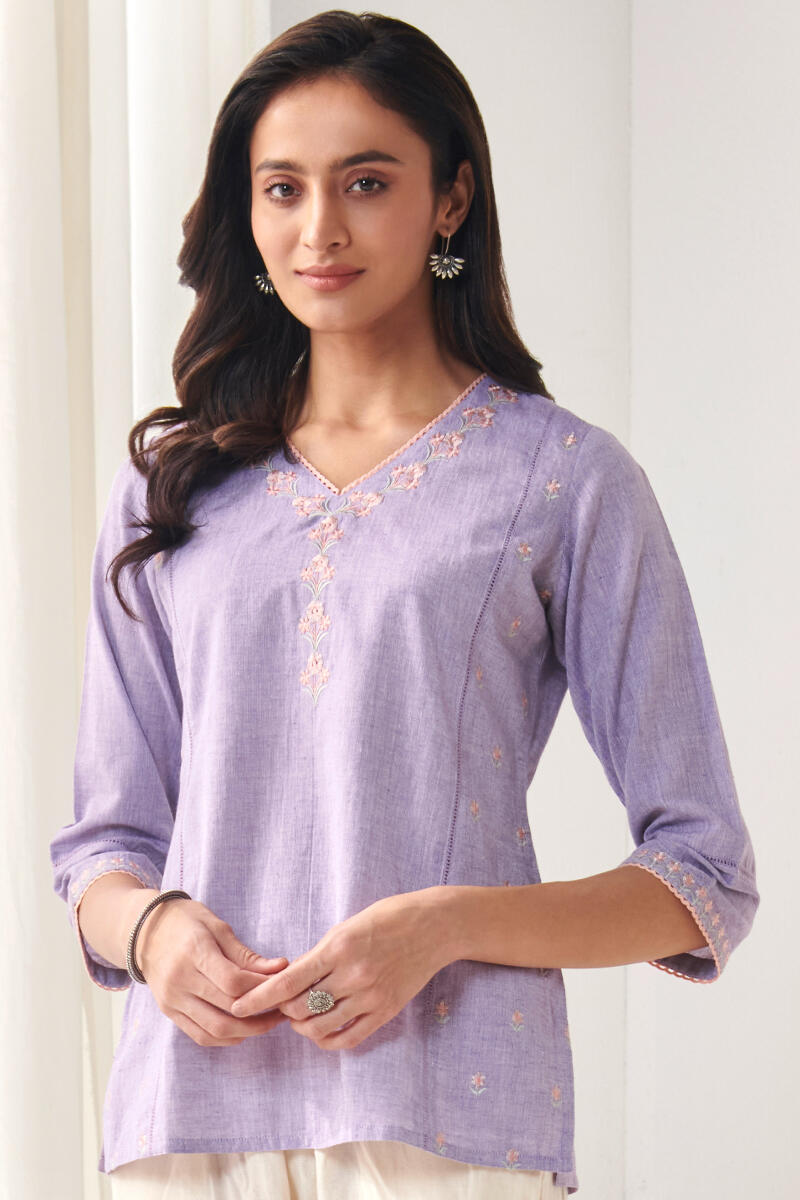 Nasrina Saba Handloom Top