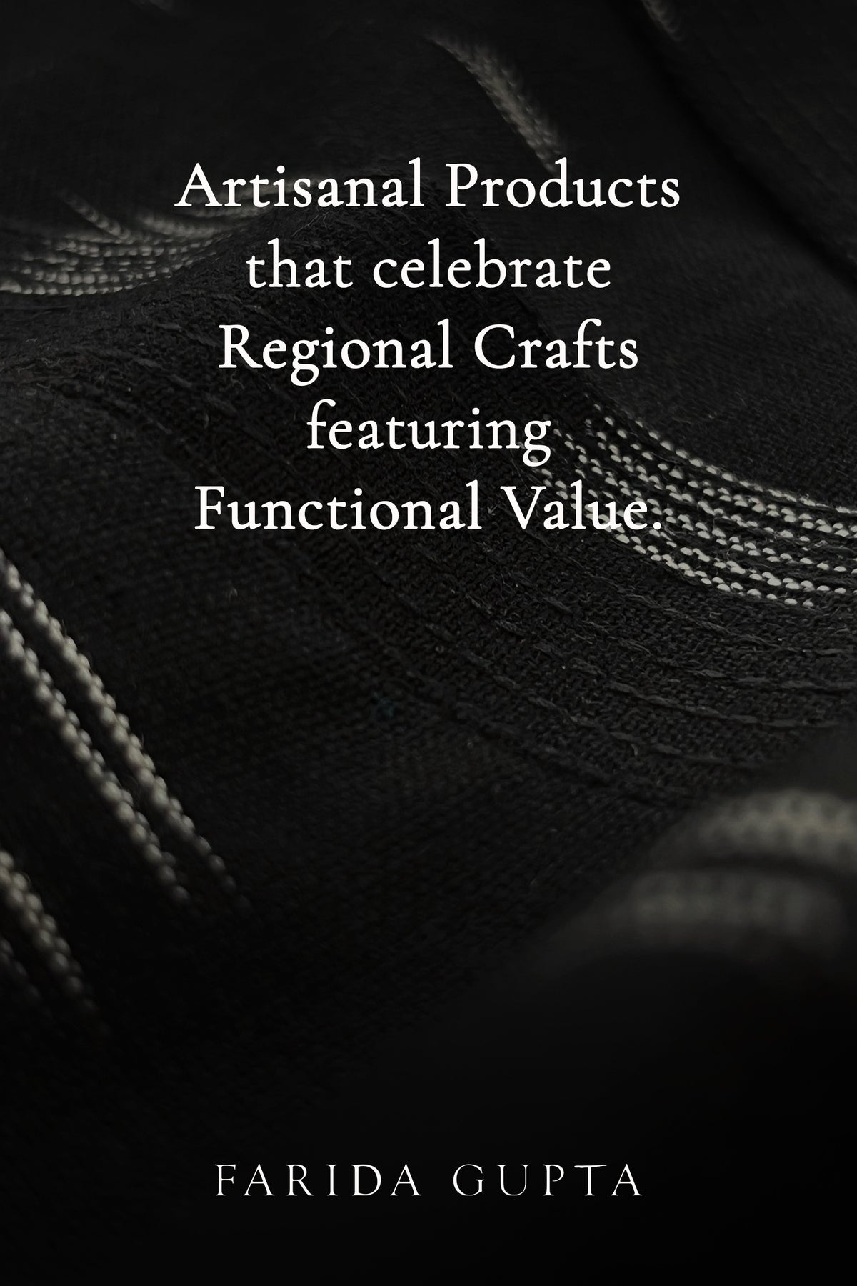 Surplus: Gulbarg Rumaisa Black Ikat Kurta