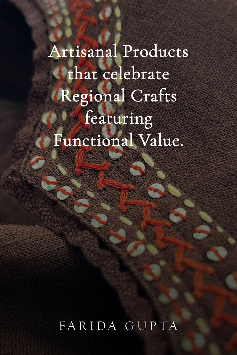 Roza Seerat Brown Kurta