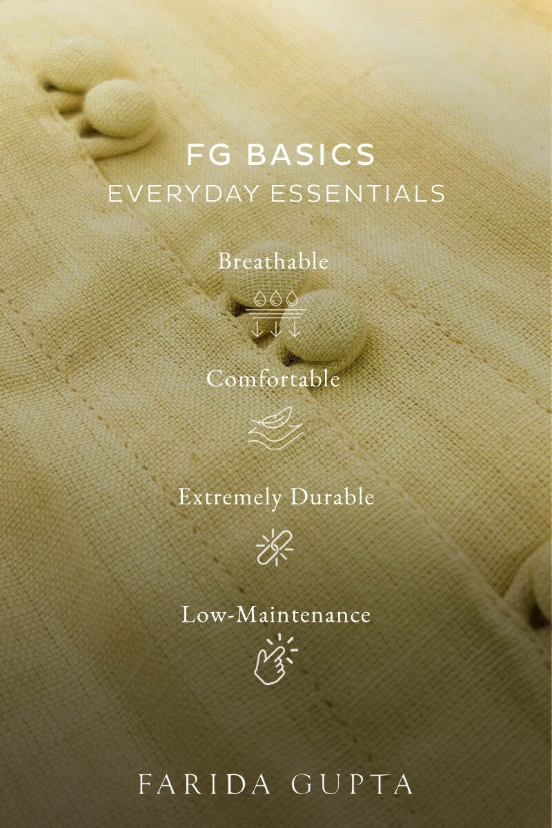 Gulbarg Sahira Flax Cotton Kurta
