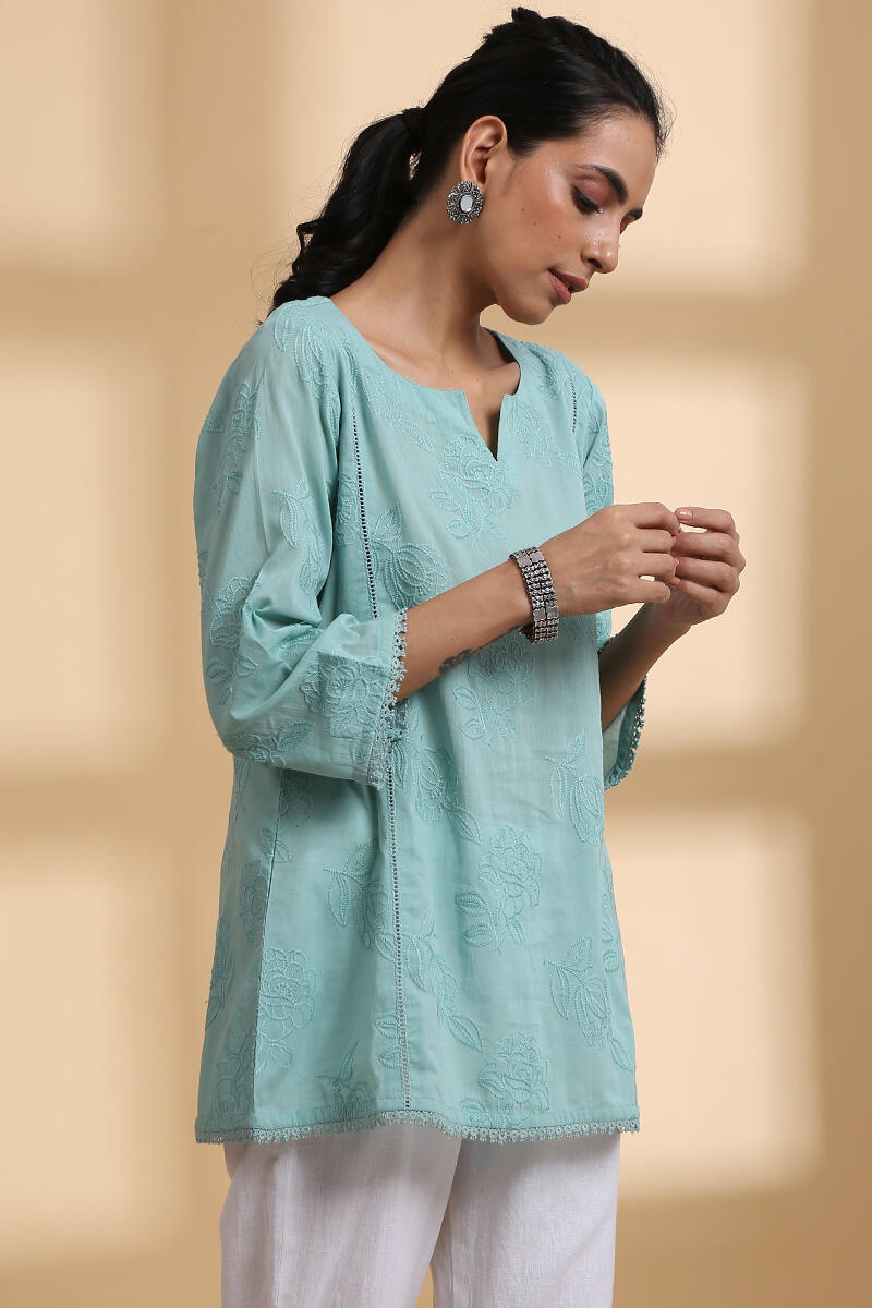 Falak Sea Green Top