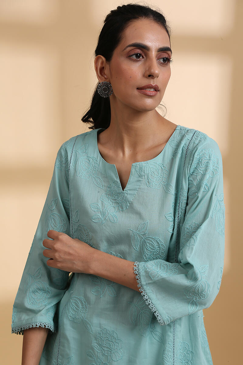 Falak Sea Green Top