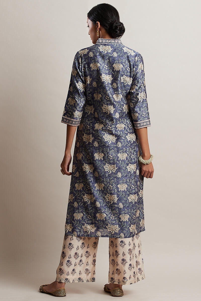 Gul Bano Mehtab Chanderi Kurta