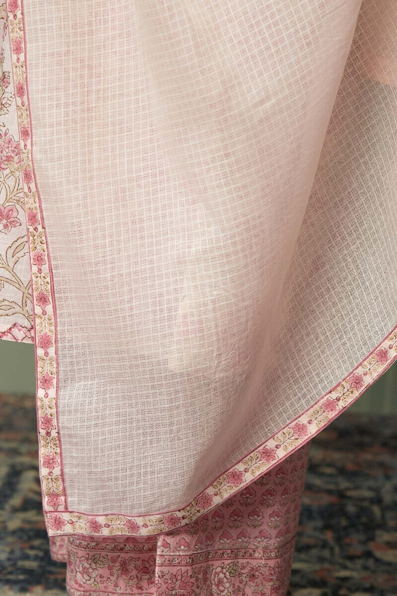Rosheen Maya Pink Kota Dupatta