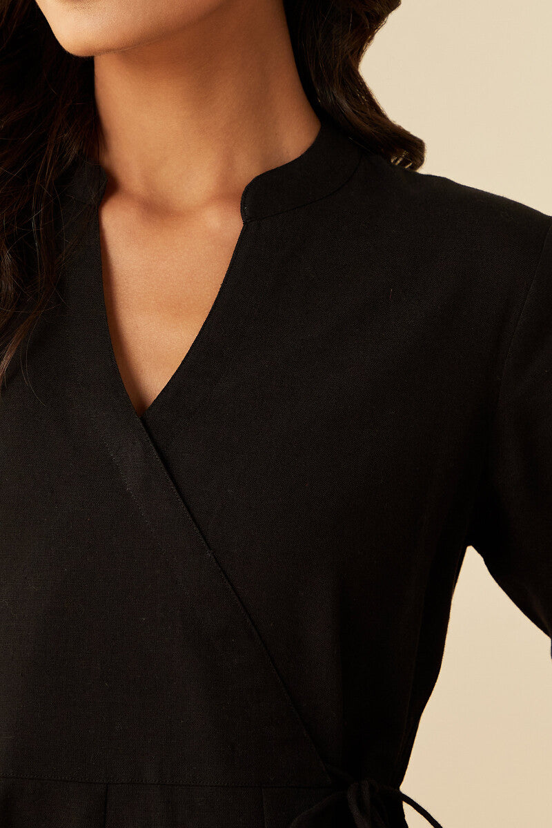 Roza Inara Black Dress