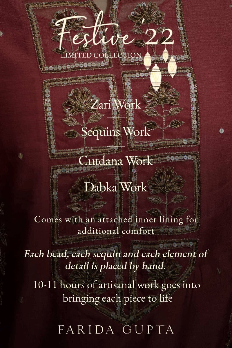 Shirin Maira Chanderi Kurta