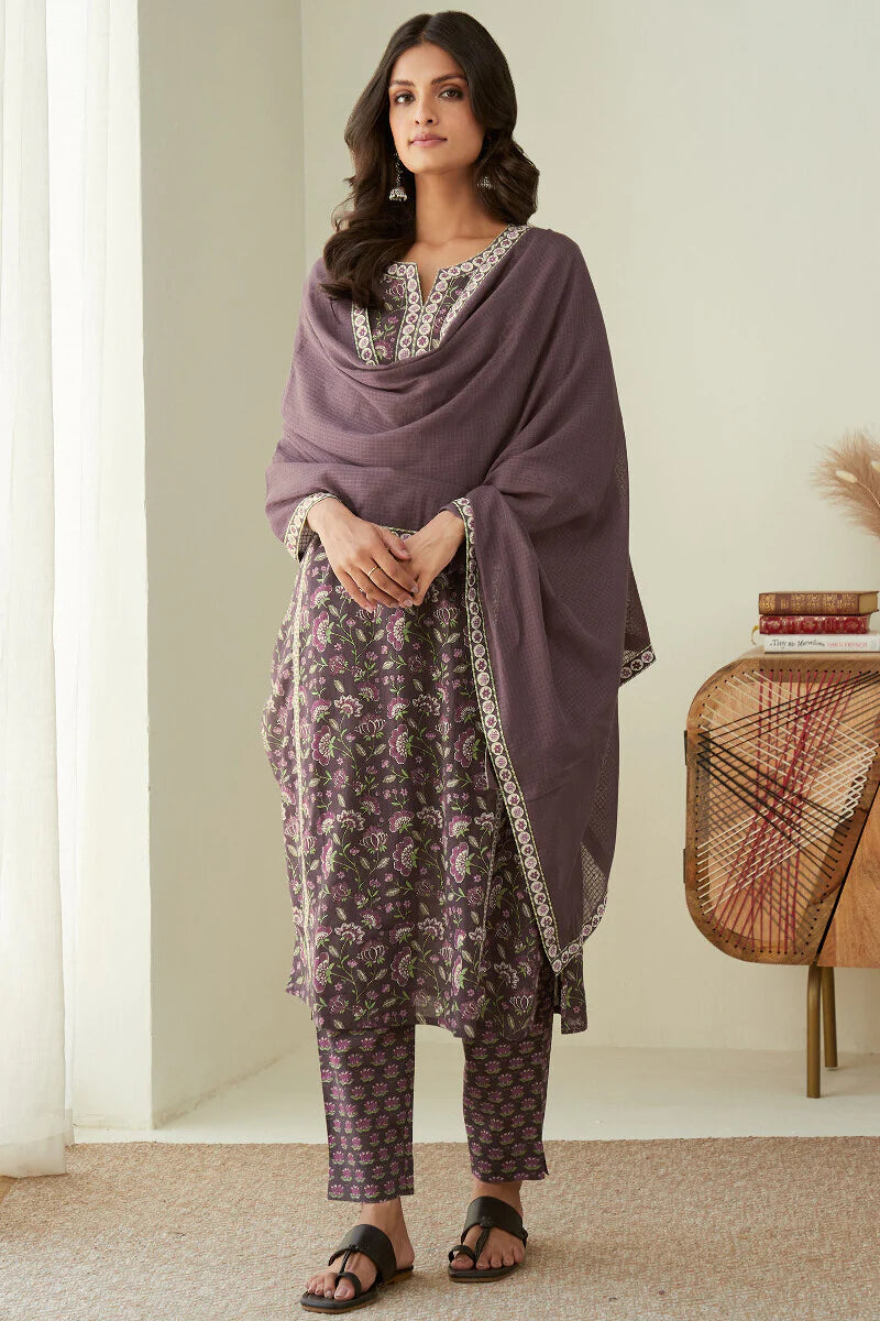 Rosheen Heer Sanganeri Narrow Pants