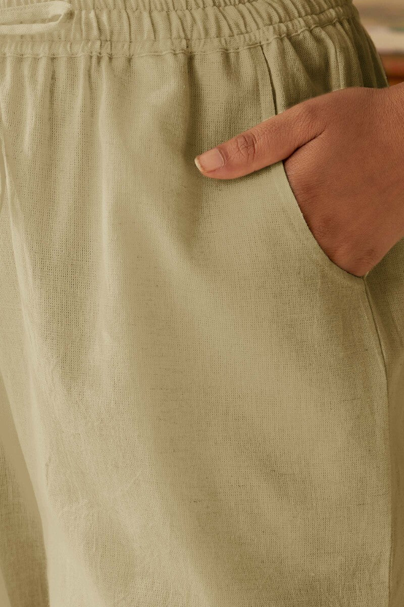 Roza Dahlia Beige Narrow Pants