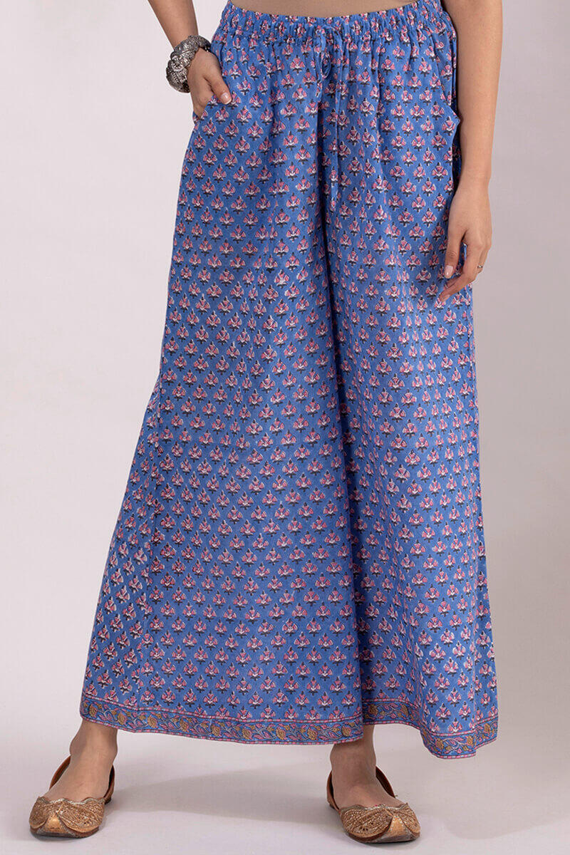 Roz Meher Aasma Block Printed Palazzo