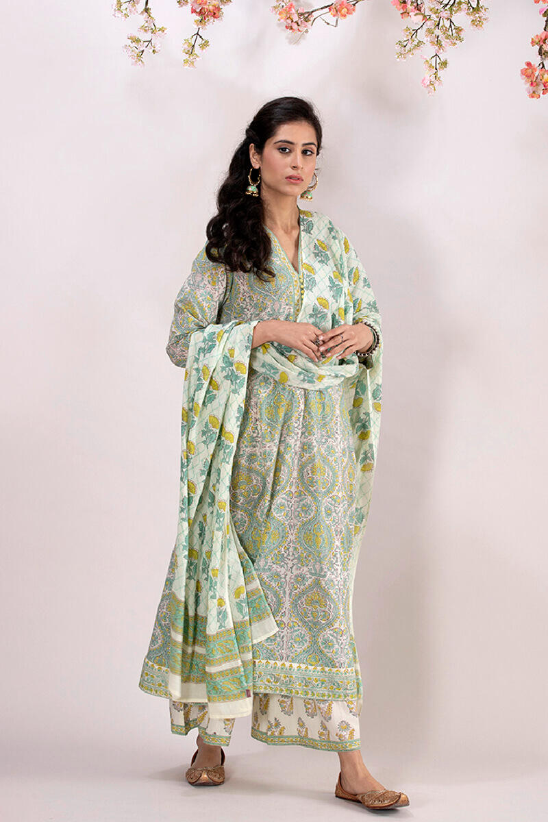 Roz Meher Jannat Block Printed Palazzo
