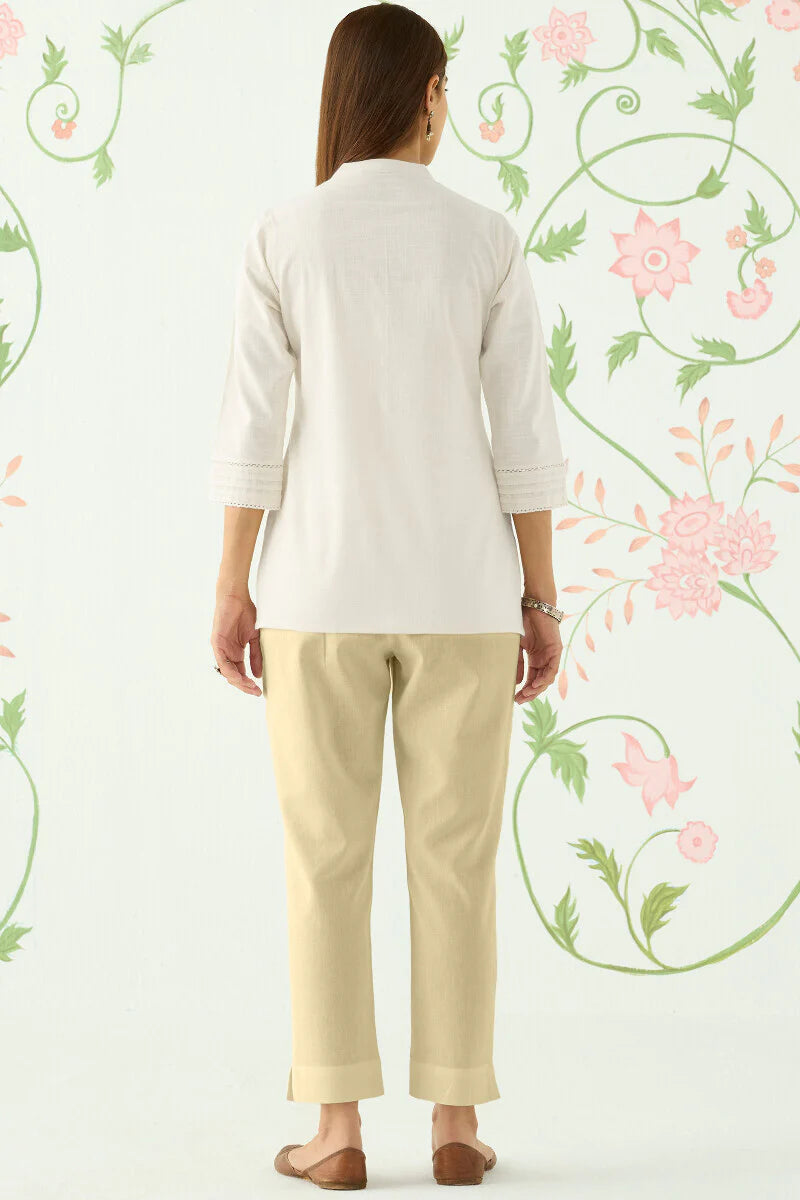 Surplus: Roza Seerat White Top