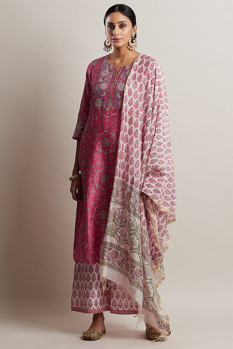 Gul Bano Safiyah Chanderi Kurta