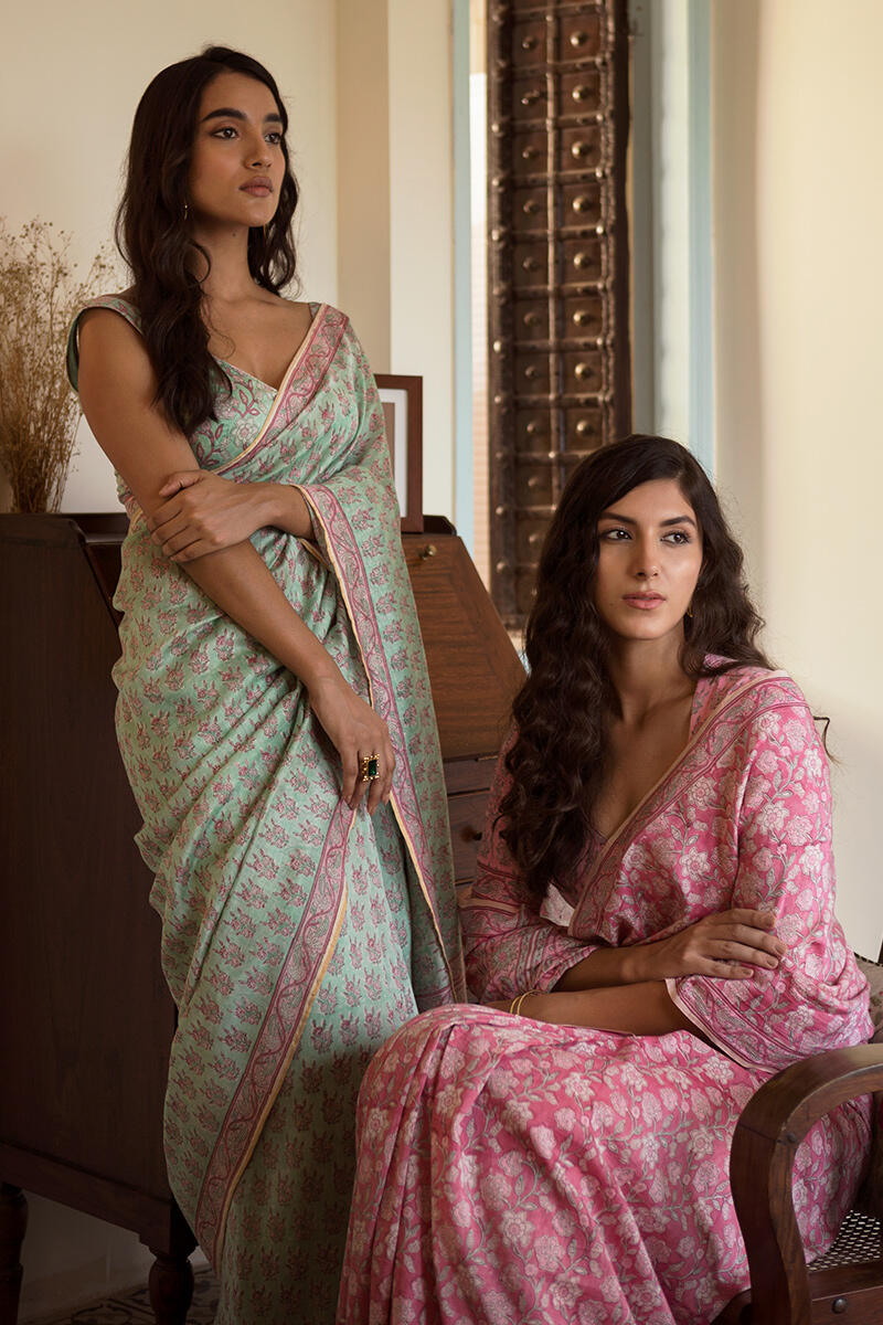 Gulnaz Nafia Cotton Silk Saree