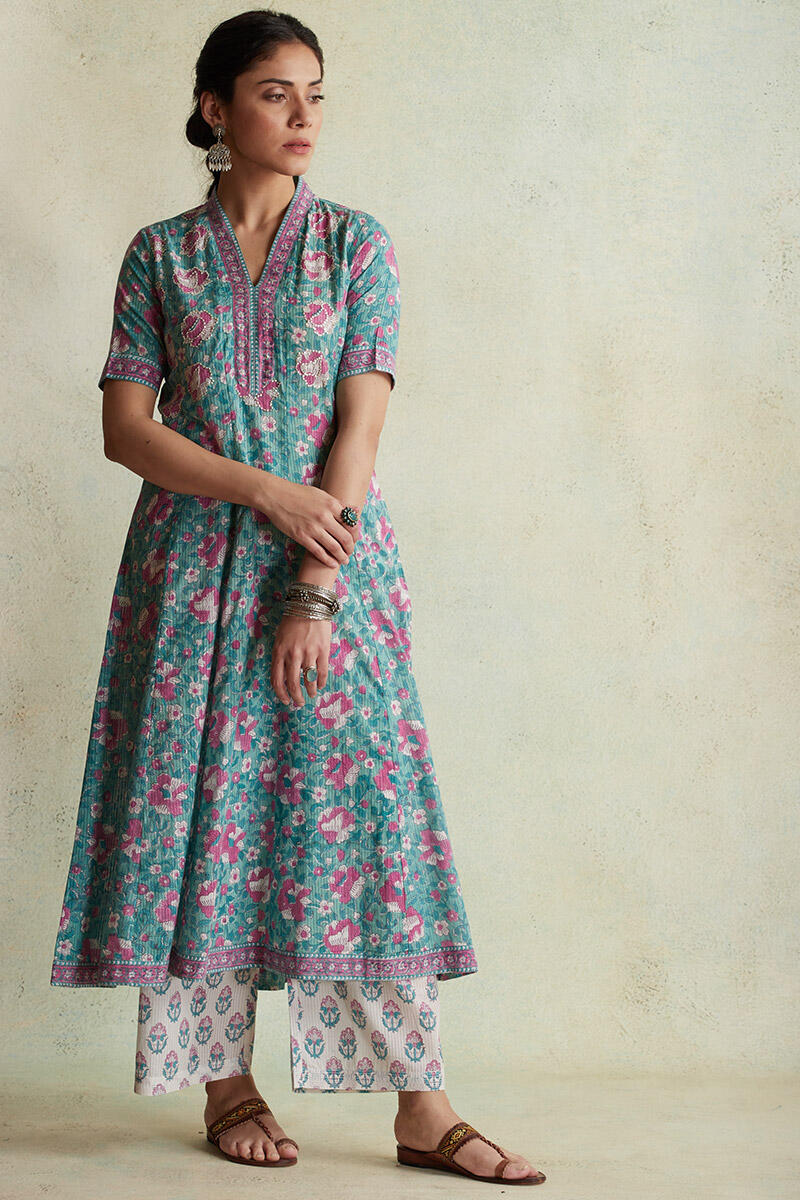 Gulzar Aaira Block Printed Kurta