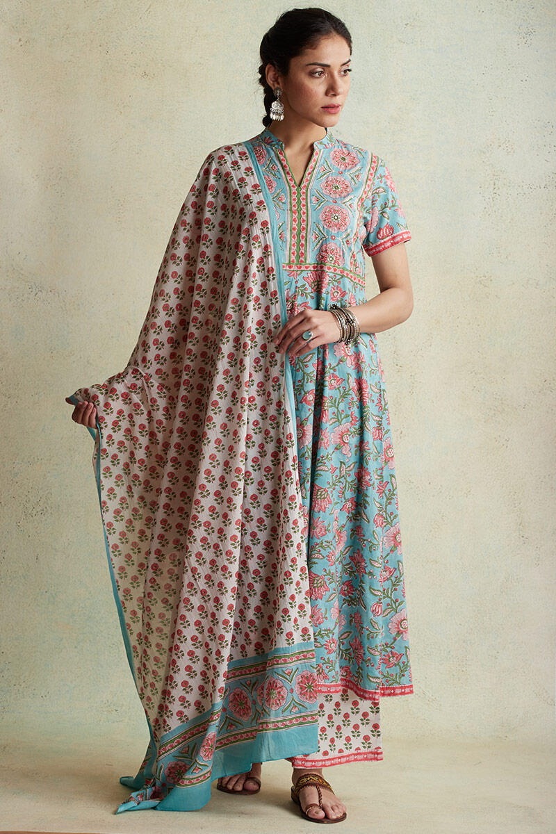 Gulzar Afsana Block Printed Kurta