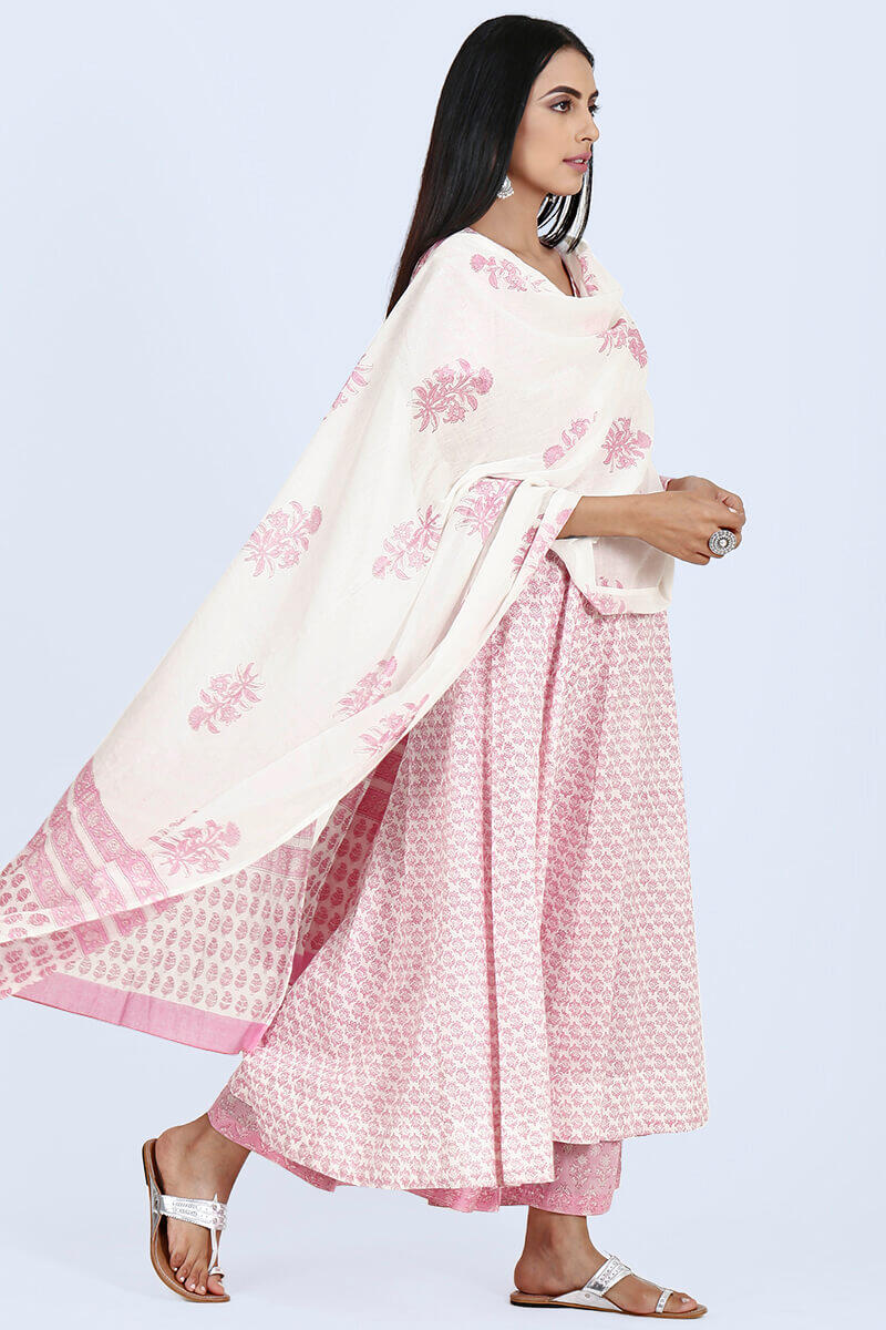 Isfahan Pink Dupatta