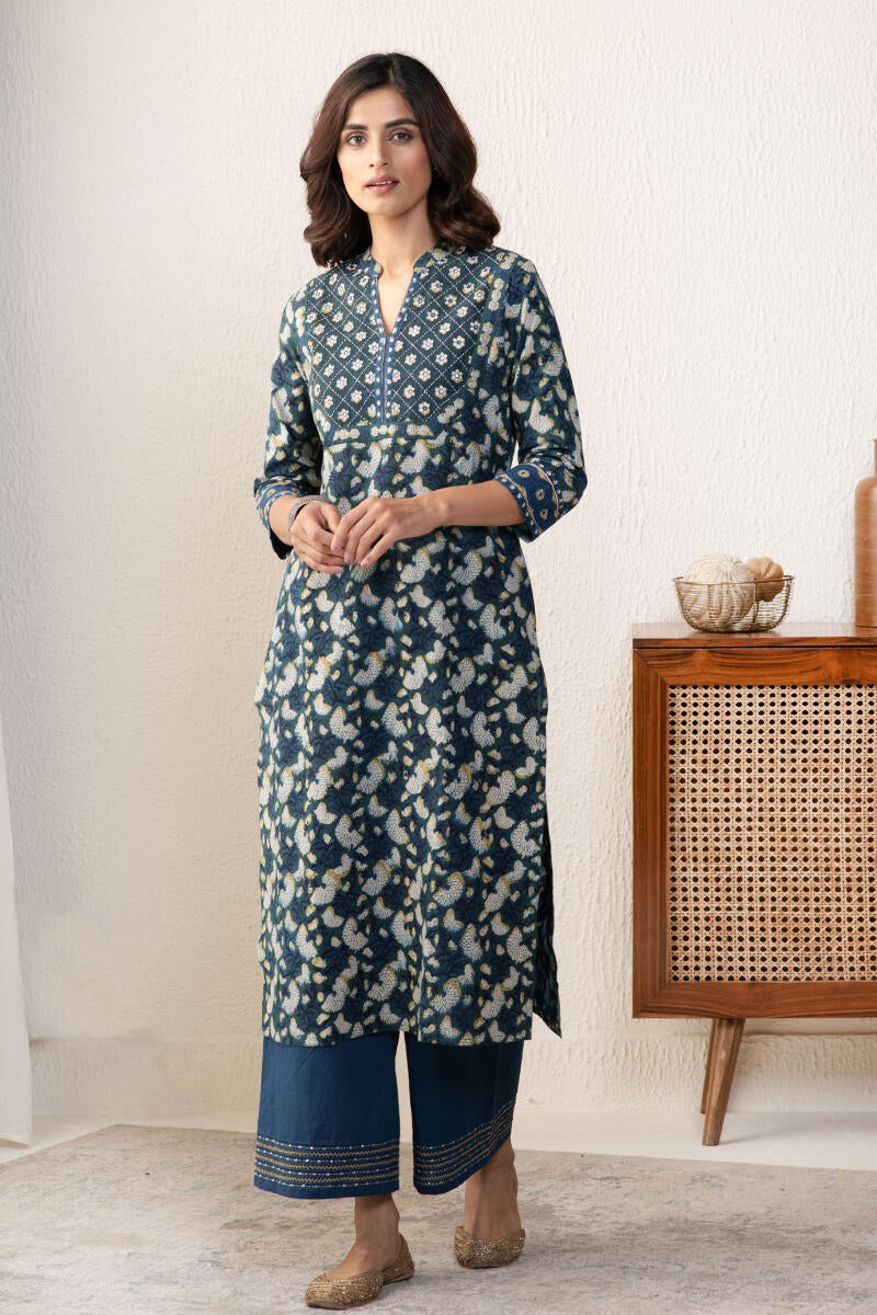 Sehra Inaya Bagru Kurta