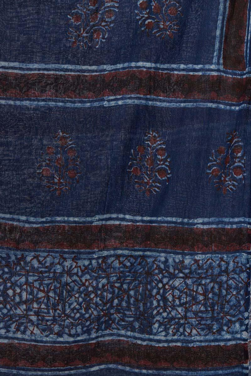 Indigo Red Dupatta