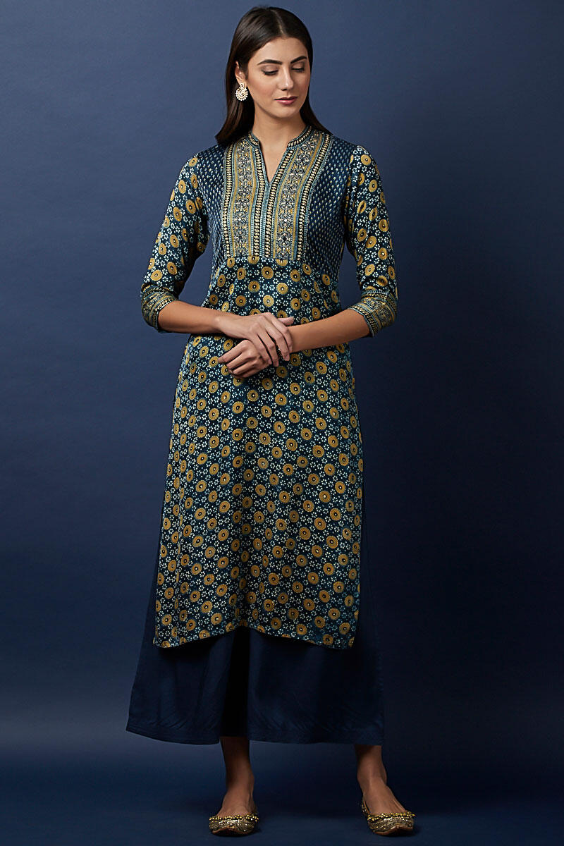 Ajrak Silk