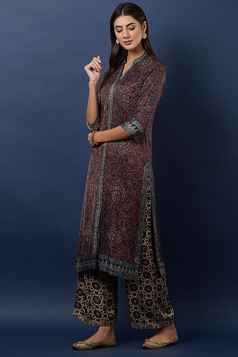 Ajrak silk