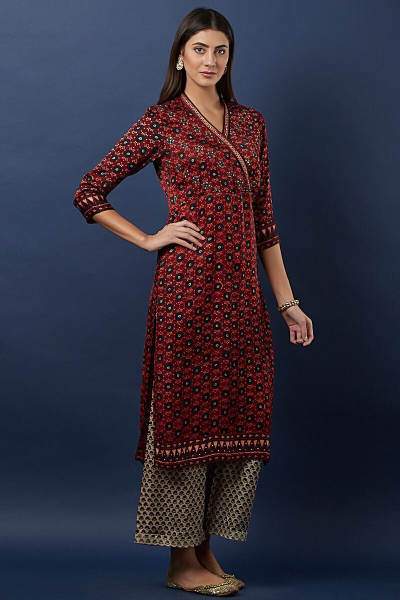 Ajrak silk