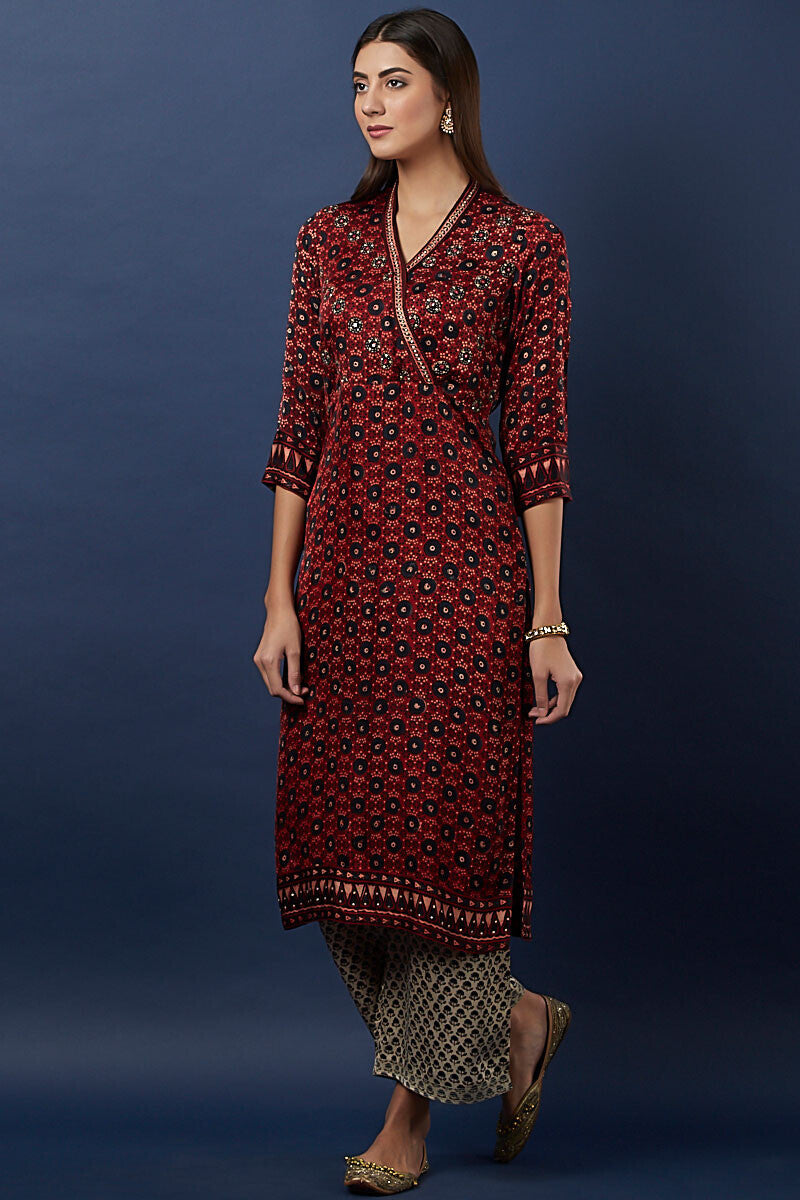 Ajrak silk