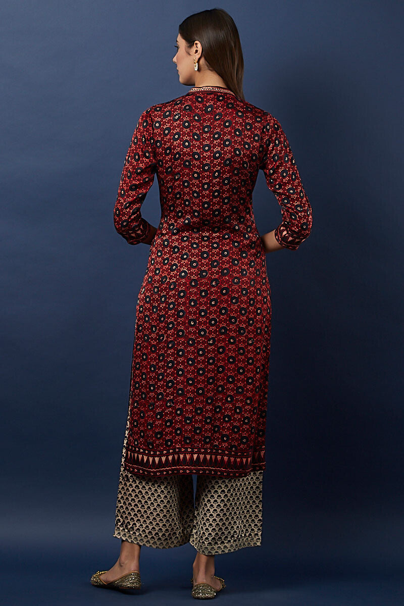 Ajrak silk