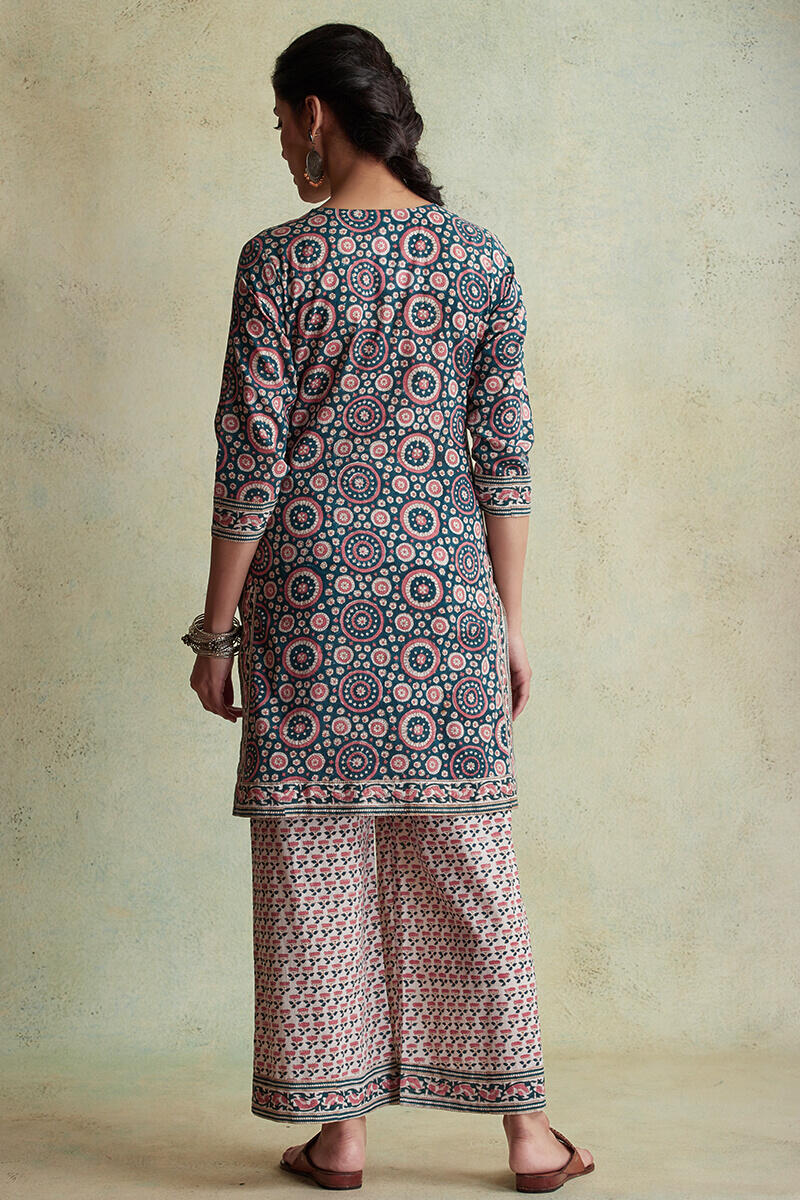 Nausheen Mahin Block Printed Short Kurta