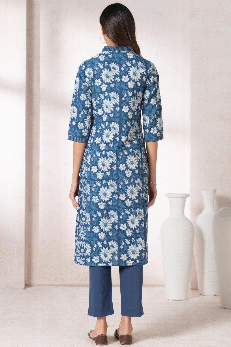 Noor Nazrina Indigo Kurta