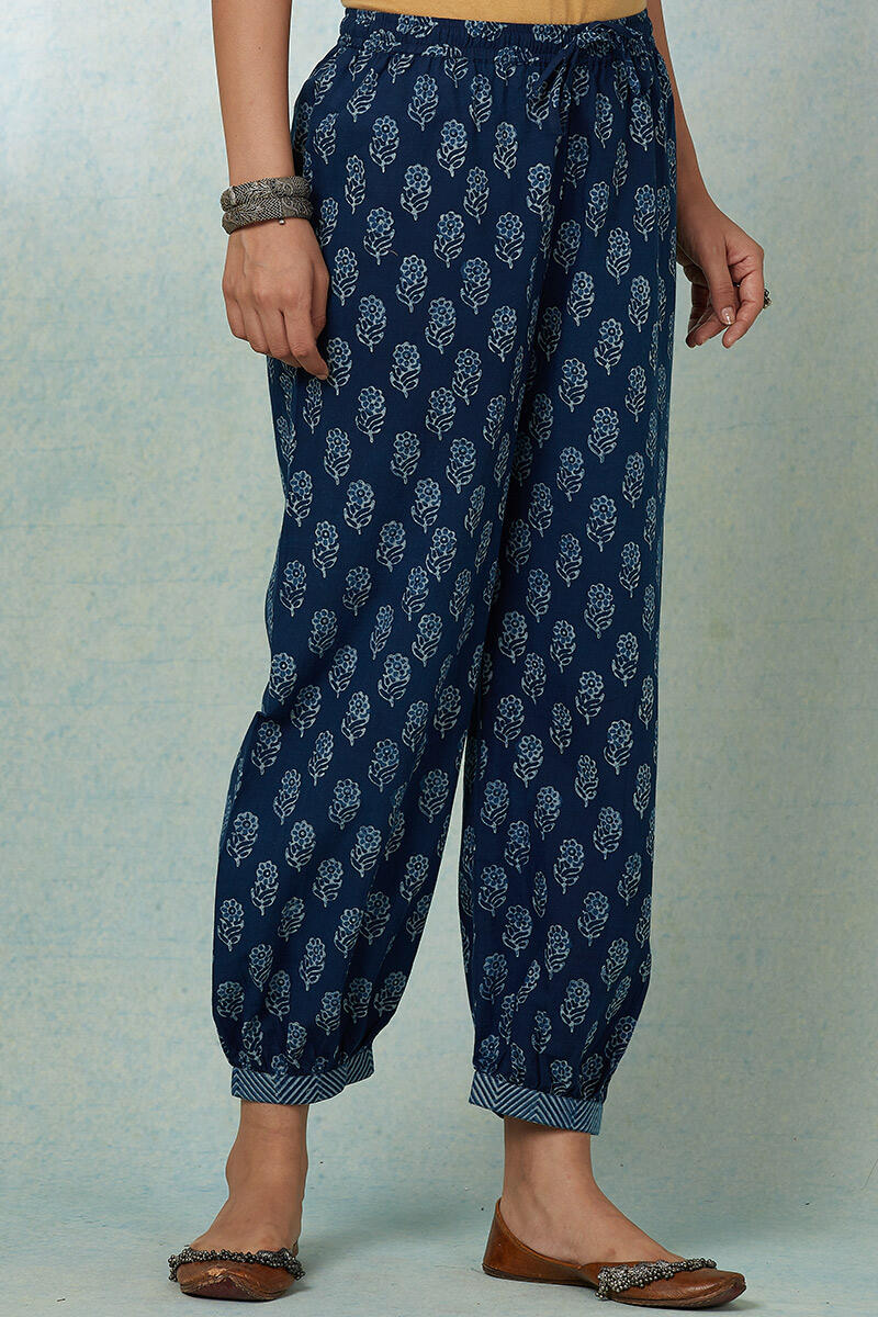 Nurtaj Rehmat Indigo Izhaar Pants