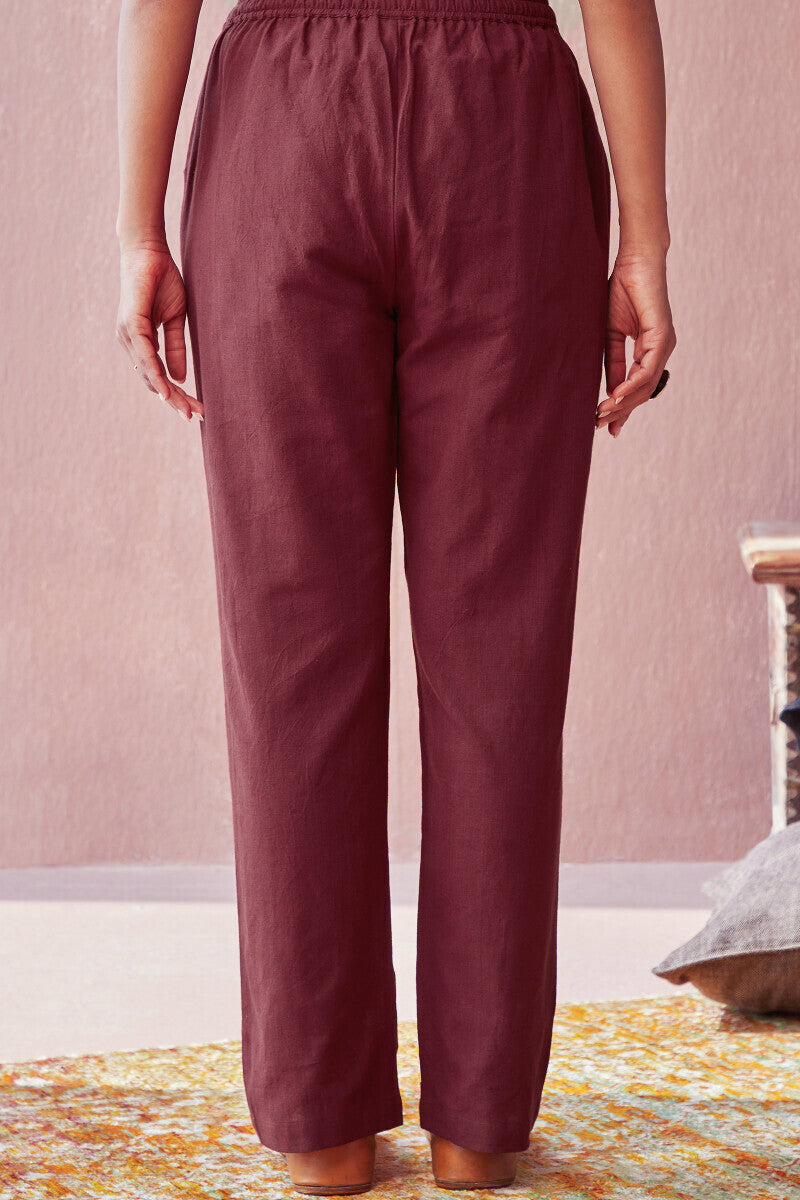 Roza Seher Persian Red Pants