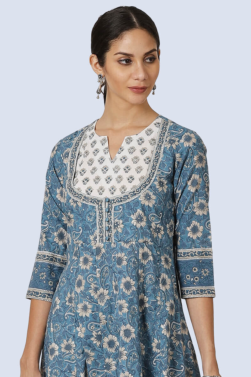 Pardeiza Phul Bagh Kurta