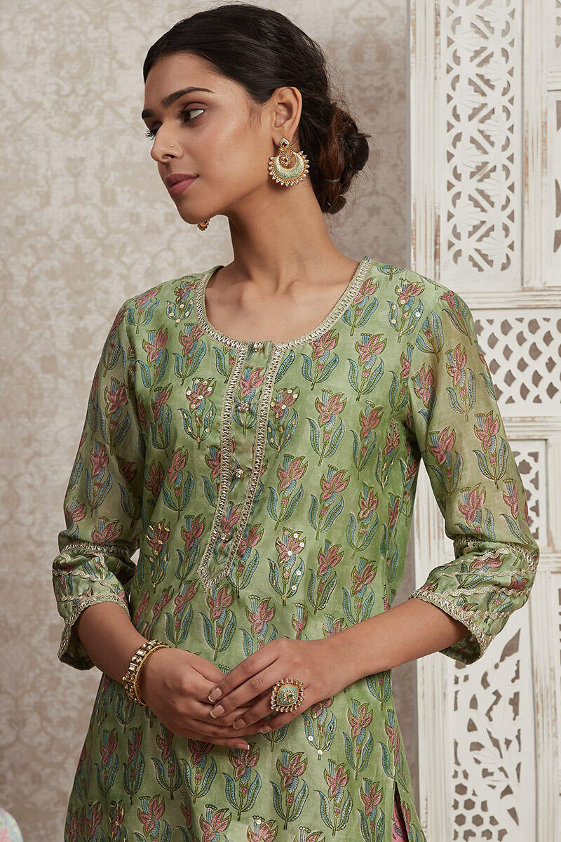Parinaz Heer Chanderi Kurta