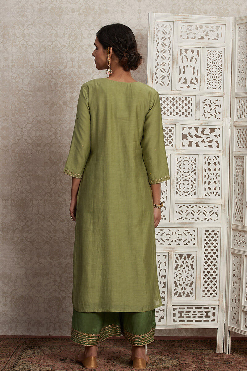 Parinaz Narjes Cotton Silk Kurta