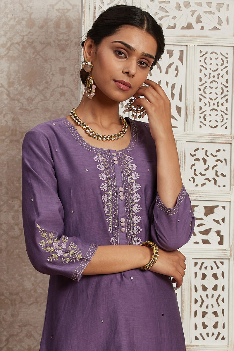 Parinaz Zara Cotton Silk Kurta