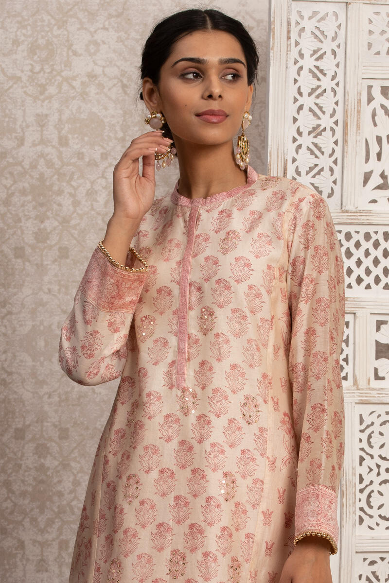 Parinaz Zeenat Chanderi Kurta