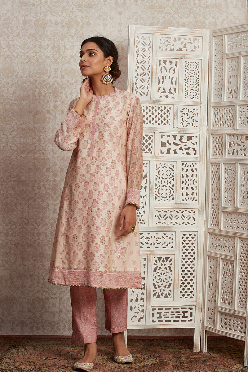 Parinaz Zeenat Chanderi Kurta