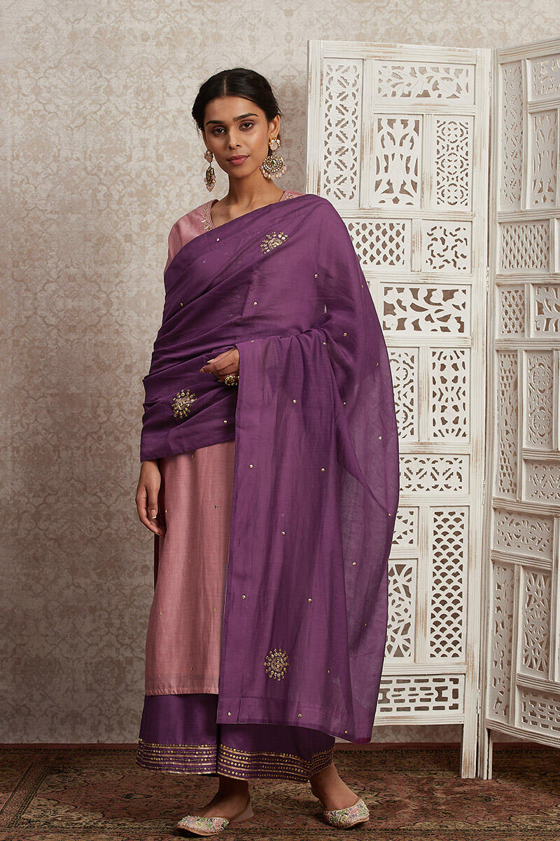 Parinaz Zunaira Cotton Silk Dupatta